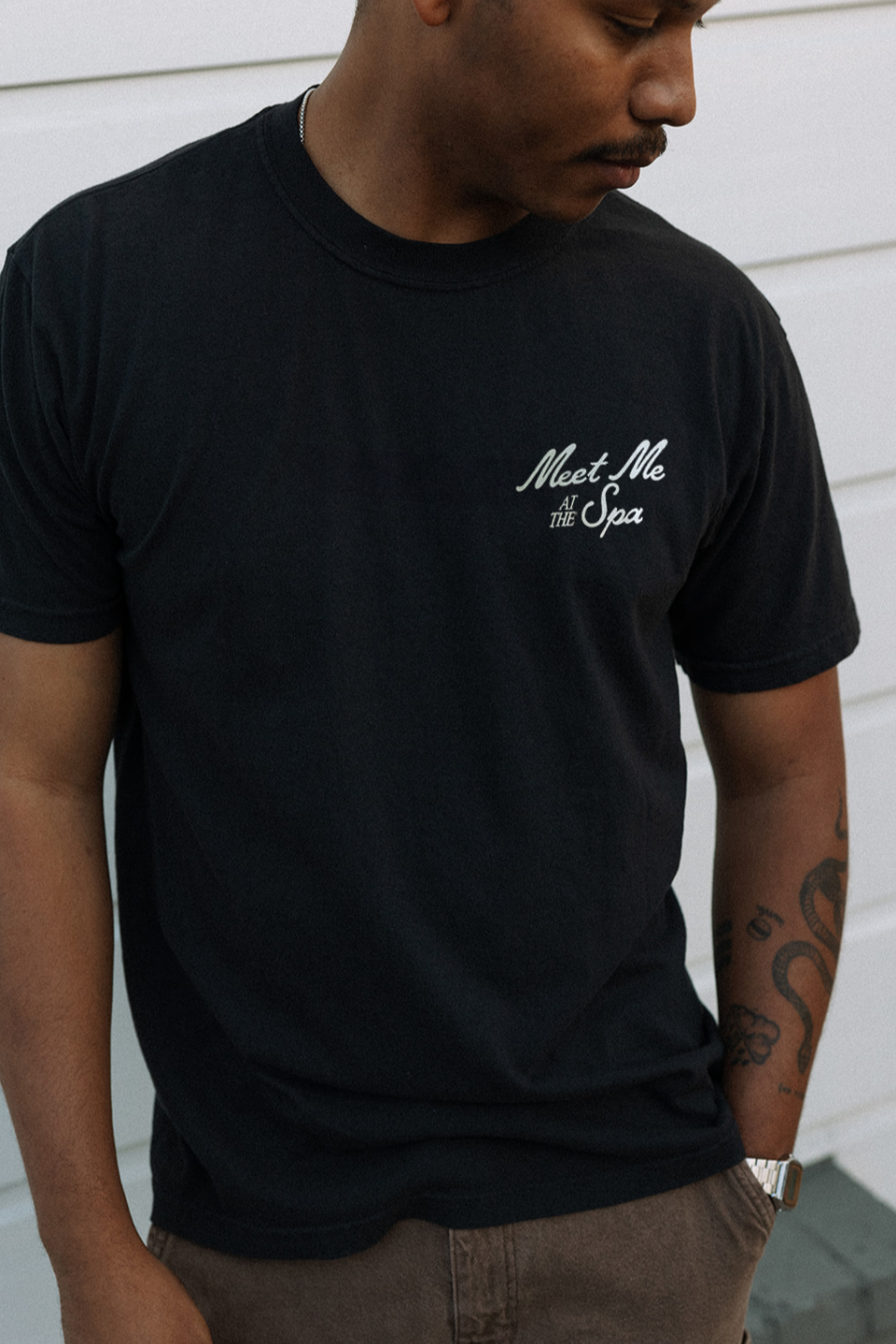 Meet Me At The Spa Retro Unisex T-Shirt | Lucky Owl