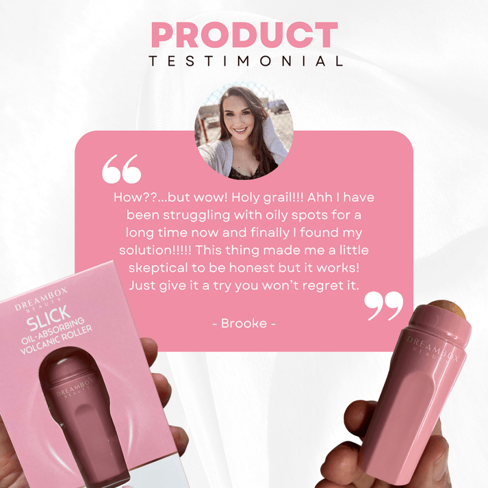 SLICK Oil Absorbing Volcanic Roller | Dreambox Beauty