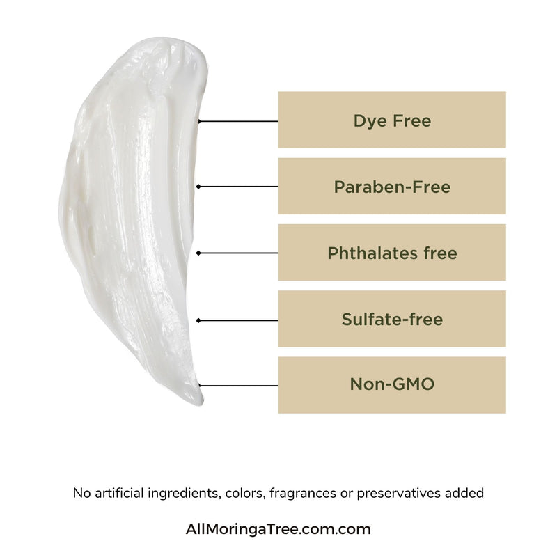 Premium All Natural Moringa Moisturizing Face Cream 1.7oz | All Moringa