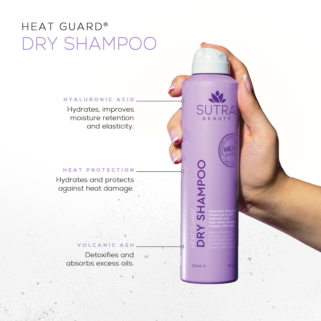 Heat Guard Dry Shampoo | SUTRA