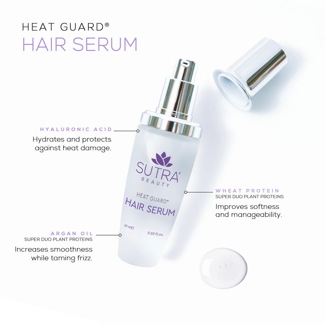 Heat Guard Hair Serum | SUTRA