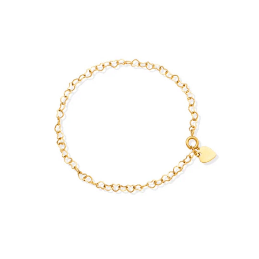 The Heart Chain Bracelet Love You More