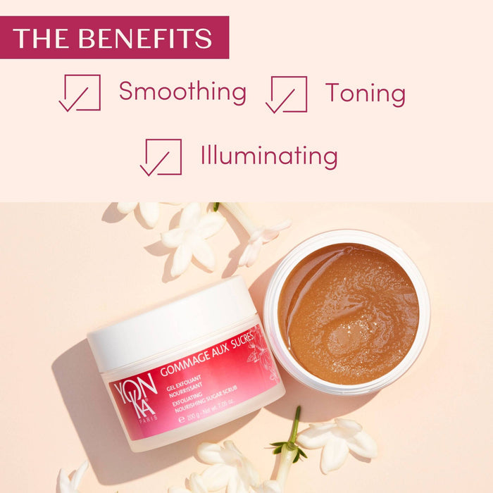 Gommage Sucre Relax: Jasmine Sugar Scrub – Exfoliating, Nourishing Sugar Scrub I Yon-Ka Paris