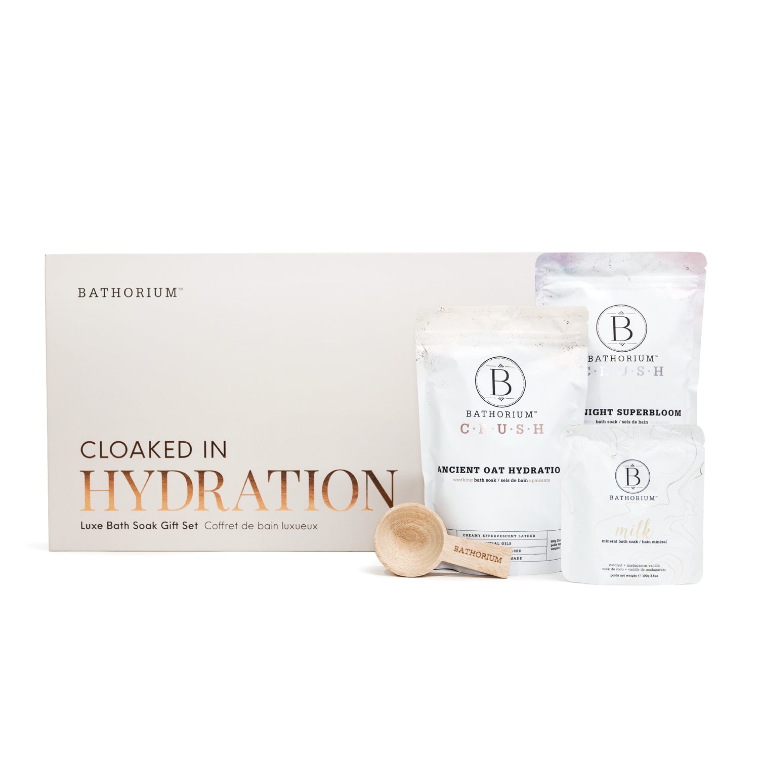 Cloaked In Hydration Gift Box Set | Bathorium