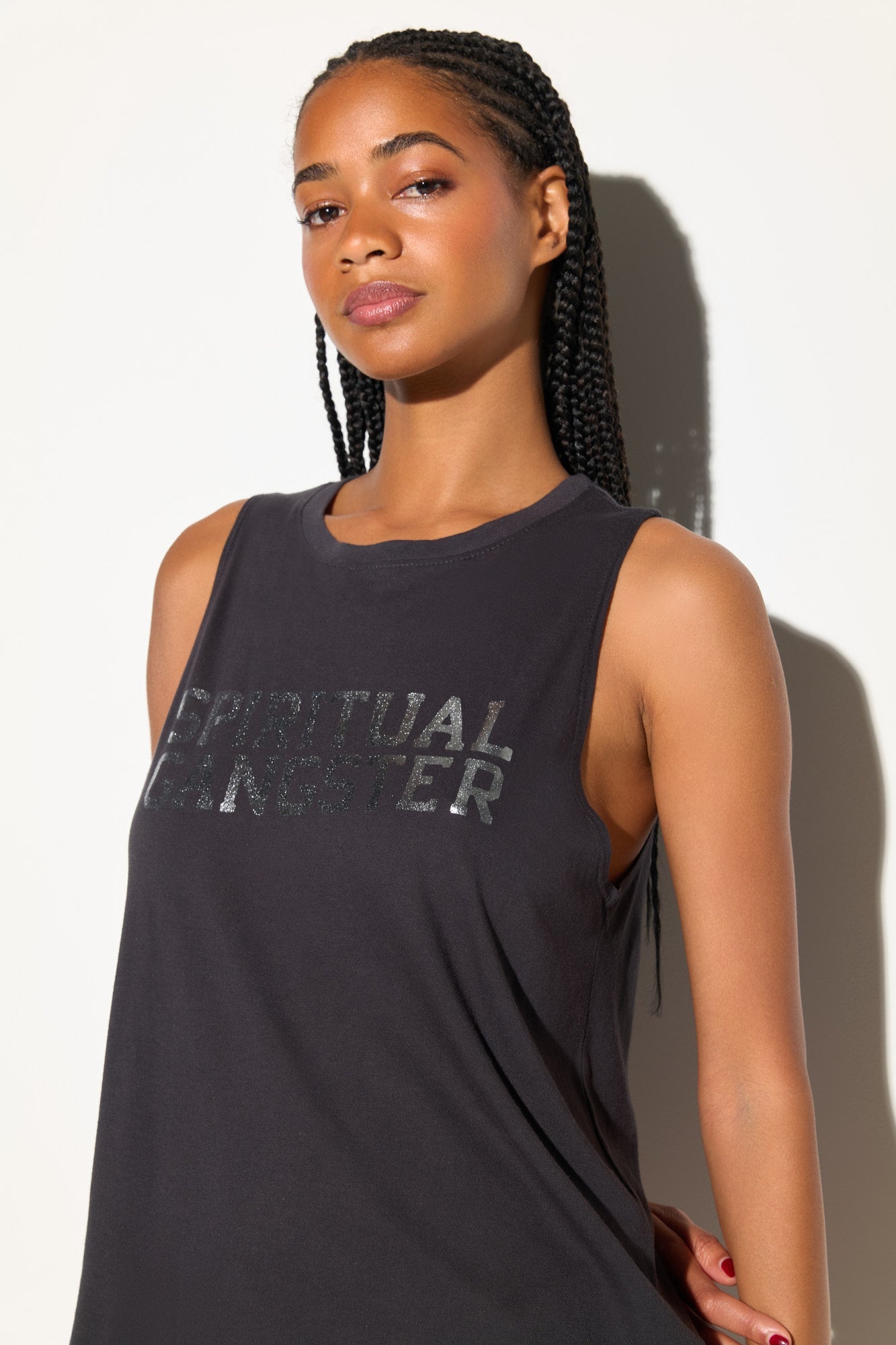 SG Shine Jade Muscle Tank | Spiritual Gangster