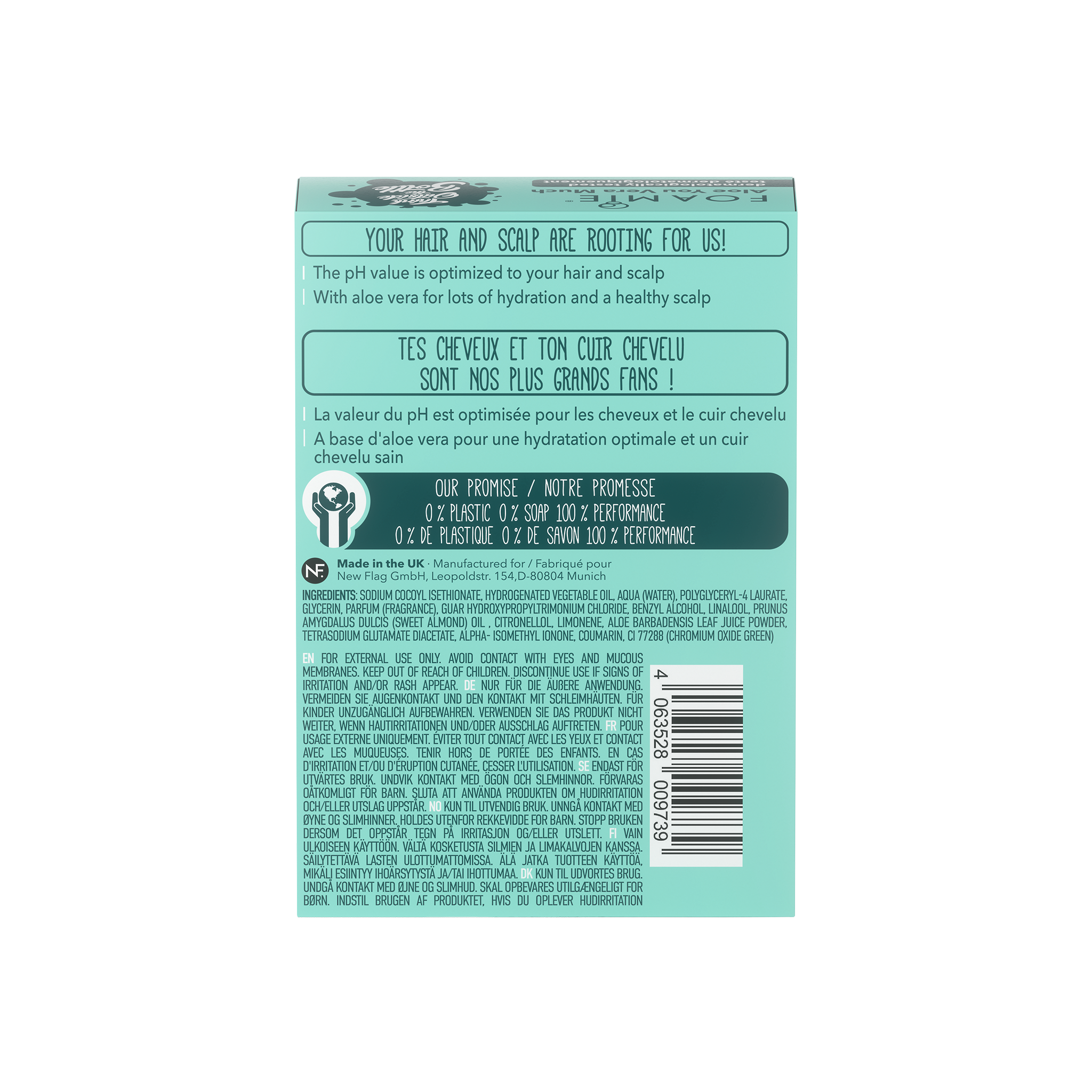 Aloe You Vera Much Shampoo Bar - For Dry Hair | Foamie