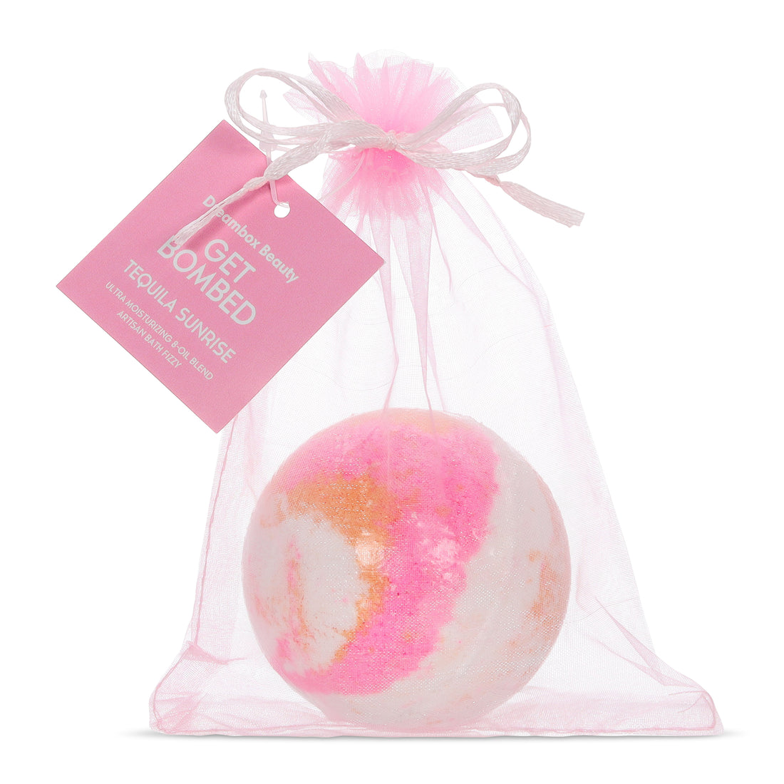 Tequila Sunrise Ultra Moisturizing 8-oil Blend Artisan Bath Fizzy | Dreambox Beauty