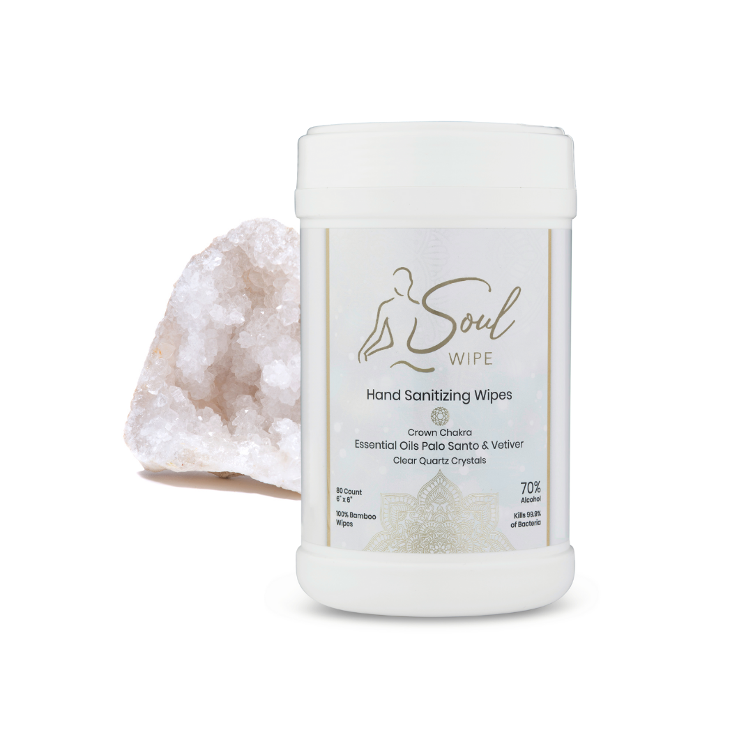 DISCONTINUED - Crown Chakra Hand Sanitizing Wipe | Soul Wipe
