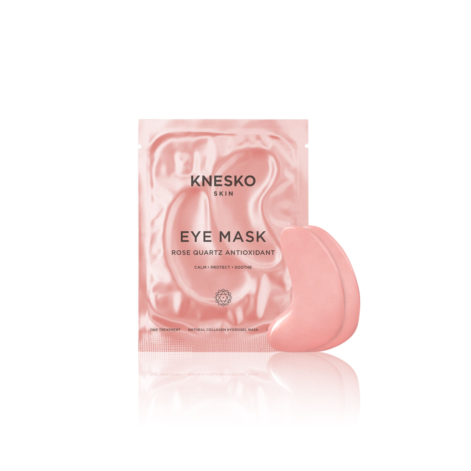 Rose Quartz Antioxidant Eye Mask - 6 Pack | Knesko