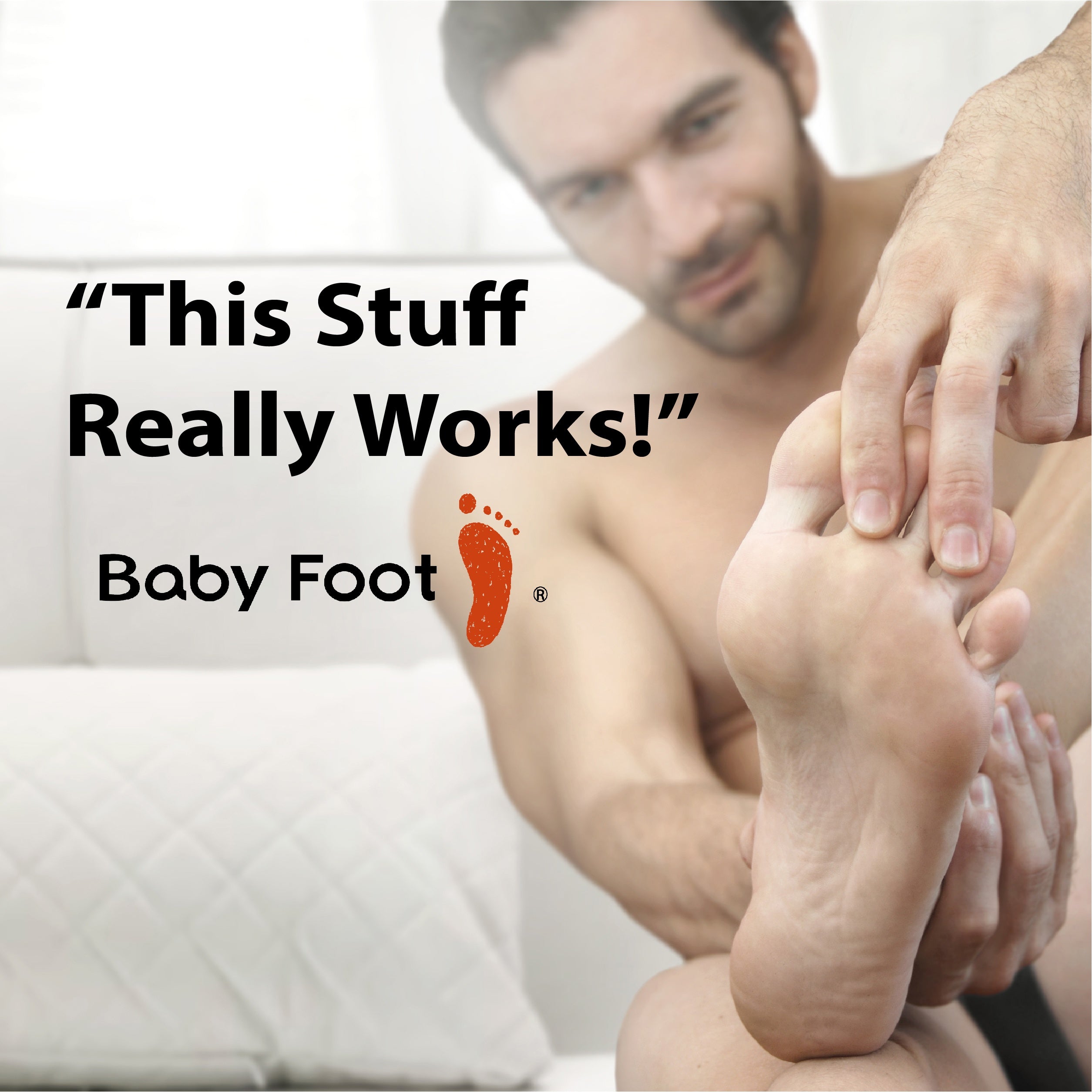 Exfoliation Foot Peel For Men | Baby Foot