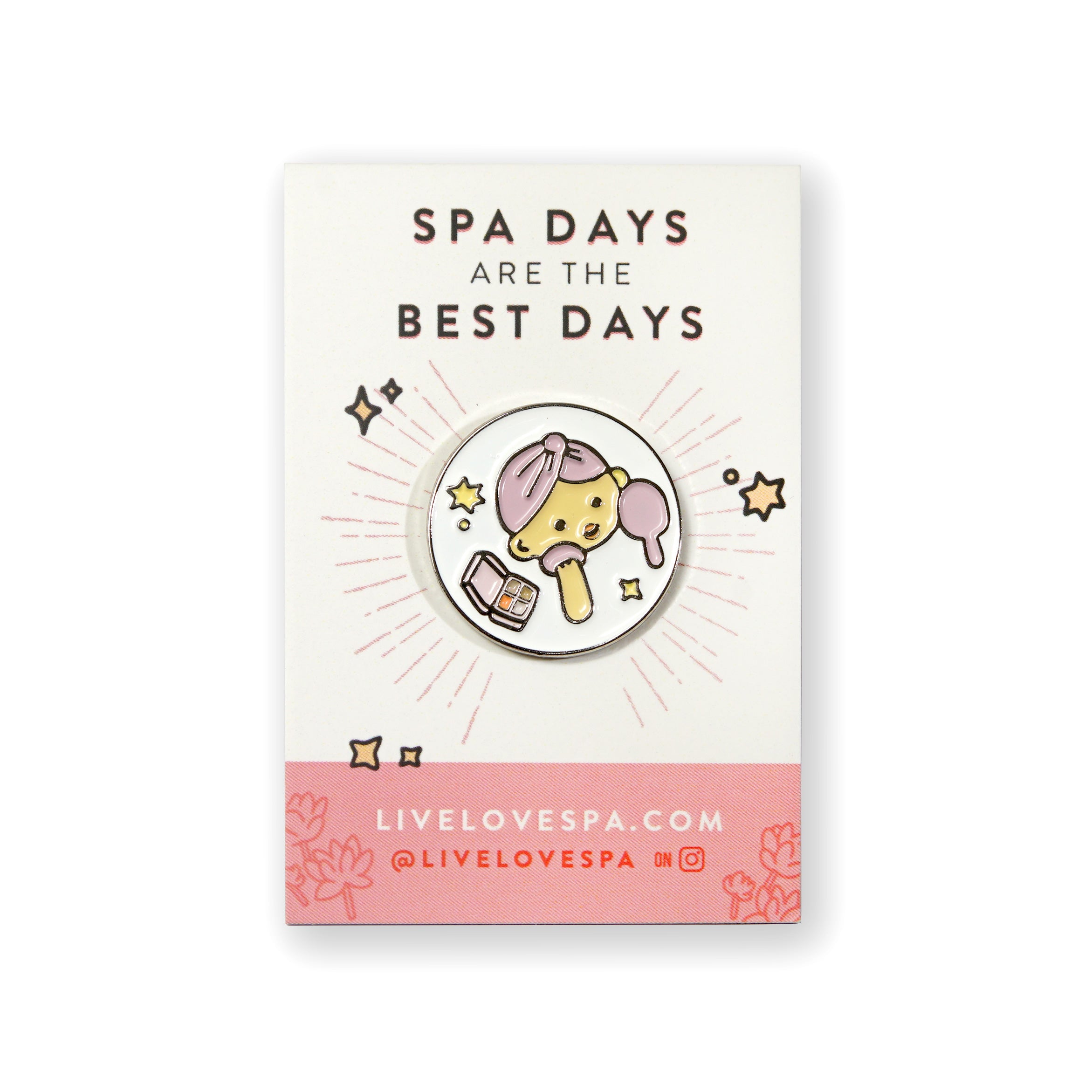Fab Spa Life Enamel Pin - Limited Edition | Lucky Owl