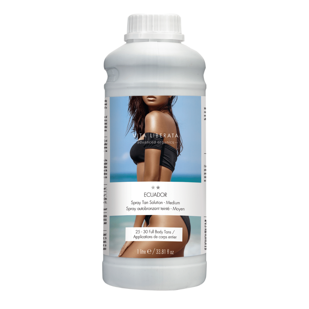 Ecuador Tinted Luxury Spray Tan Solution 1Ltr (Professional) | Vita Liberata