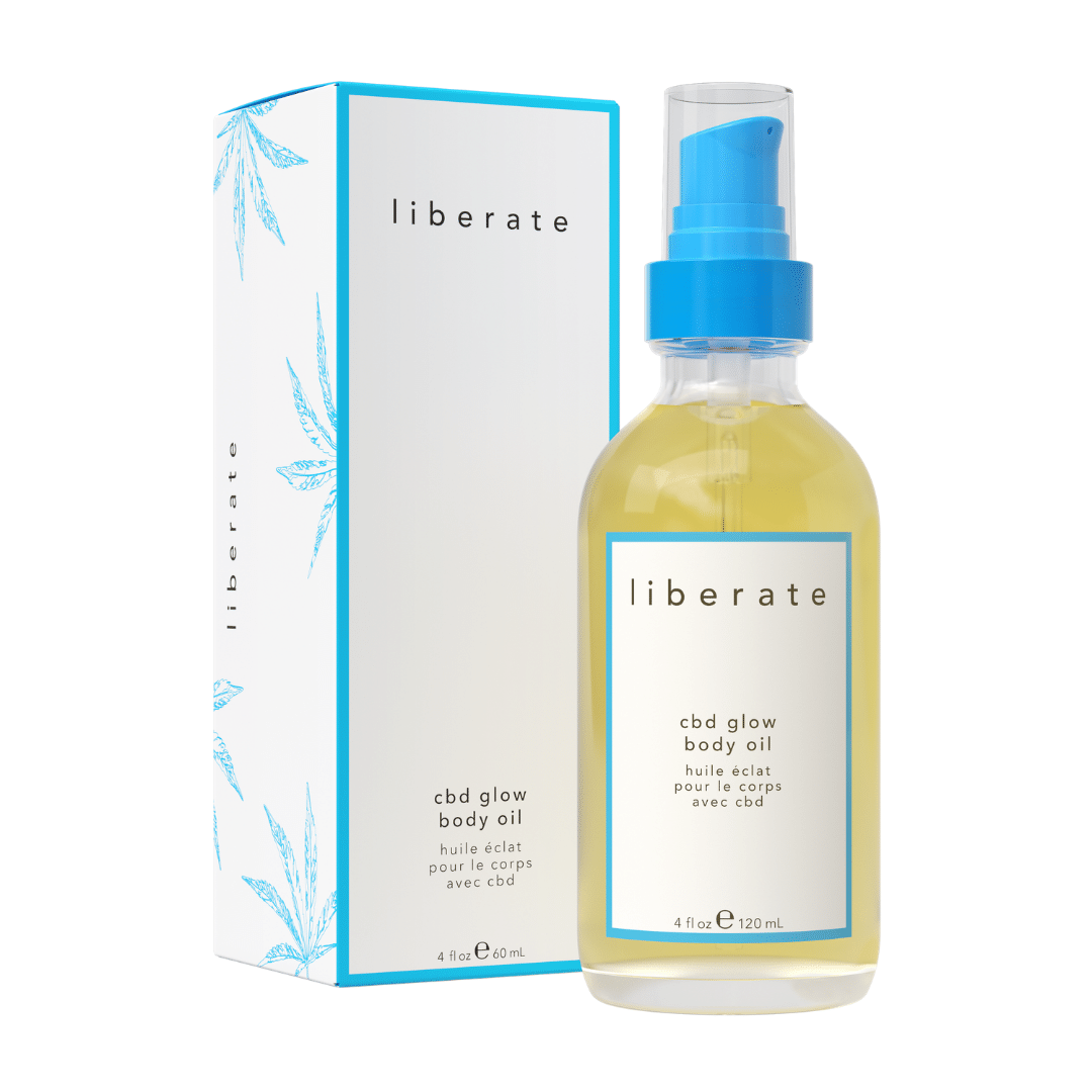 cbd glow body oil | l i b e r a t e