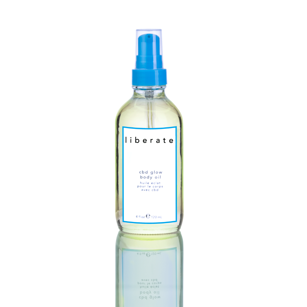 cbd glow body oil | l i b e r a t e