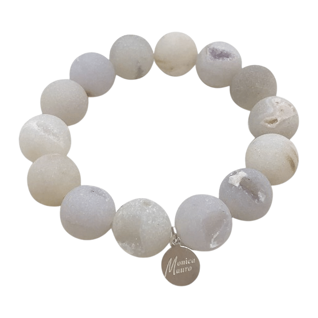 Big Druzy Bead Bracelet | Monica Mauro