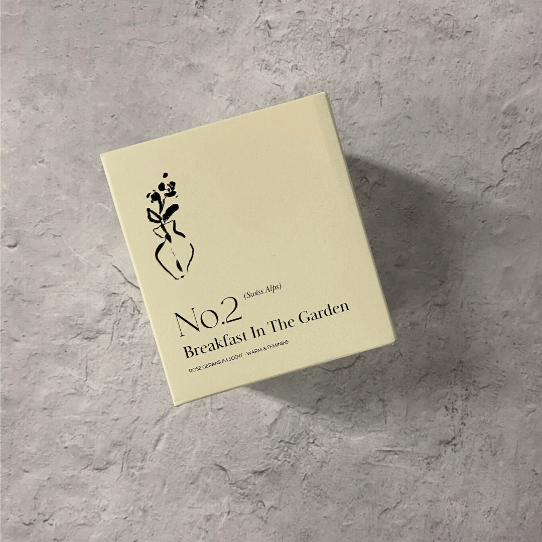 No. 2 Breakfast In The Garden (Swiss Alps) 8 oz Candle | Lucky Owl