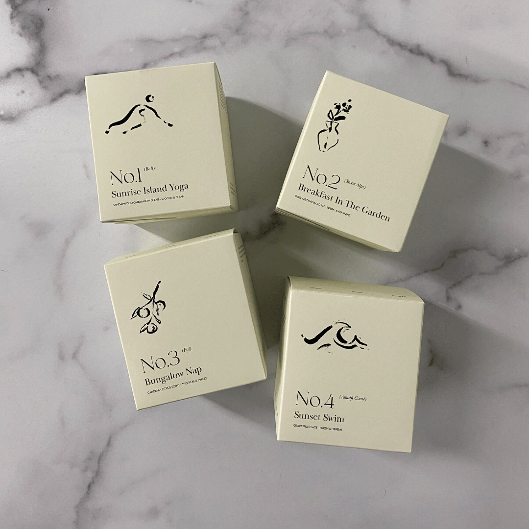 No. 4 Sunset Swim (Amalfi Coast) Candle | Lucky Owl