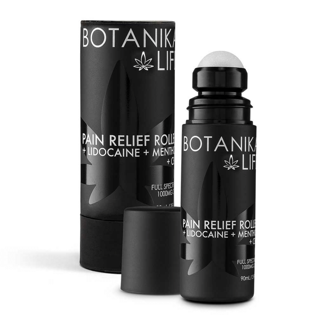 Pain Relief Roller with Menthol & Lidocaine 1000MG | Botanika Life