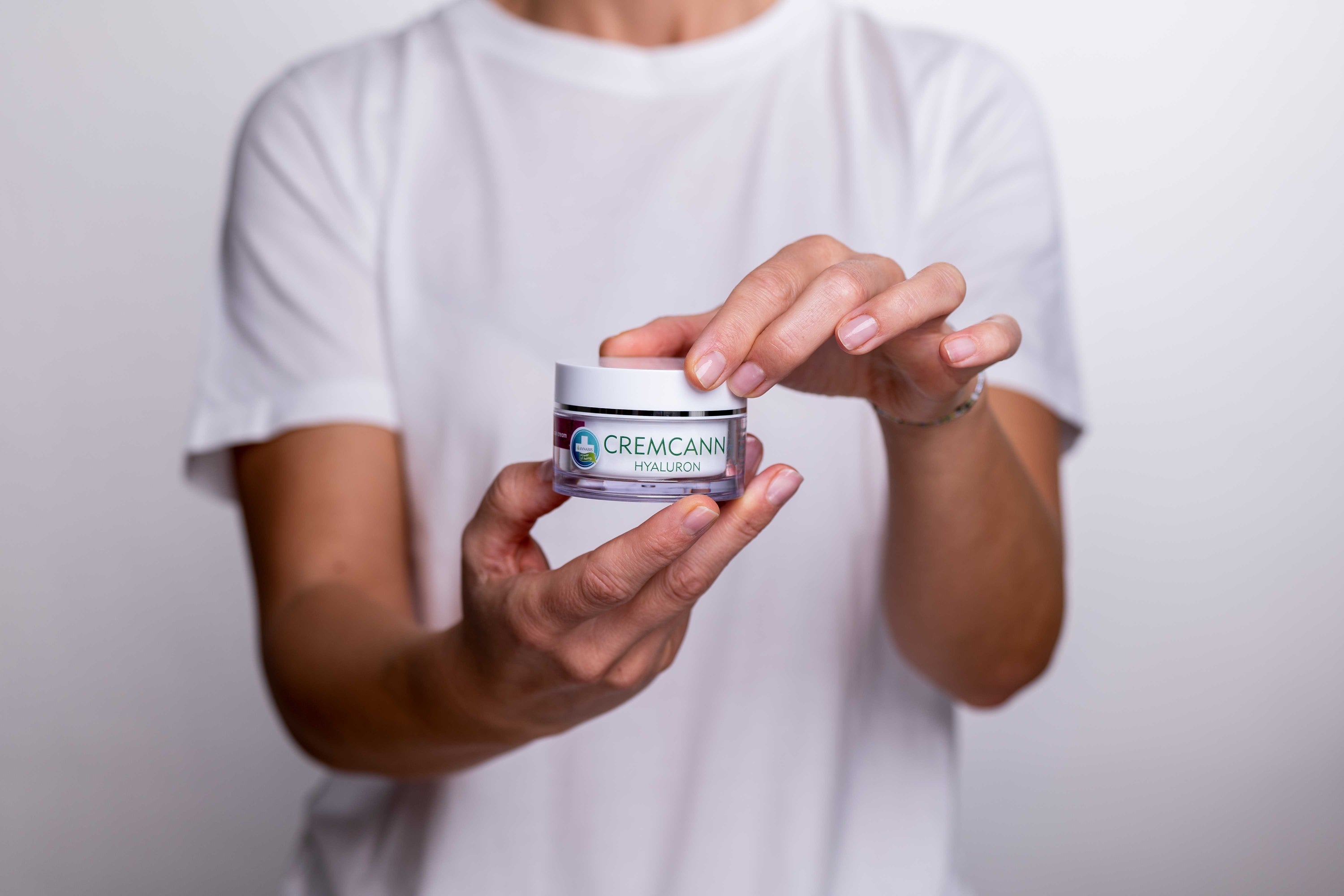 Cremcann Hyaluron Natural Hemp Face Cream | Annabis