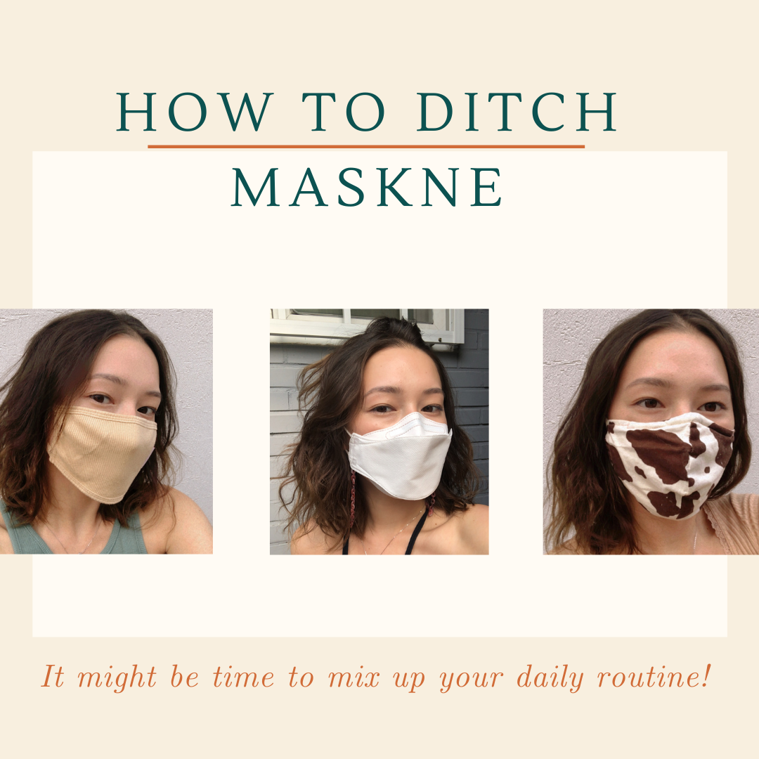 Wondering how to prevent acne caused by wearing a mask? Read on all tips and tricks to ease irritated skin!