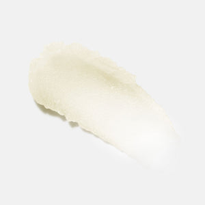 Swatch of a creamy, white skincare product with a smooth, slightly textured appearance representing Make Up Melt | HydroPeptide for gentle makeup removal and skincare.
