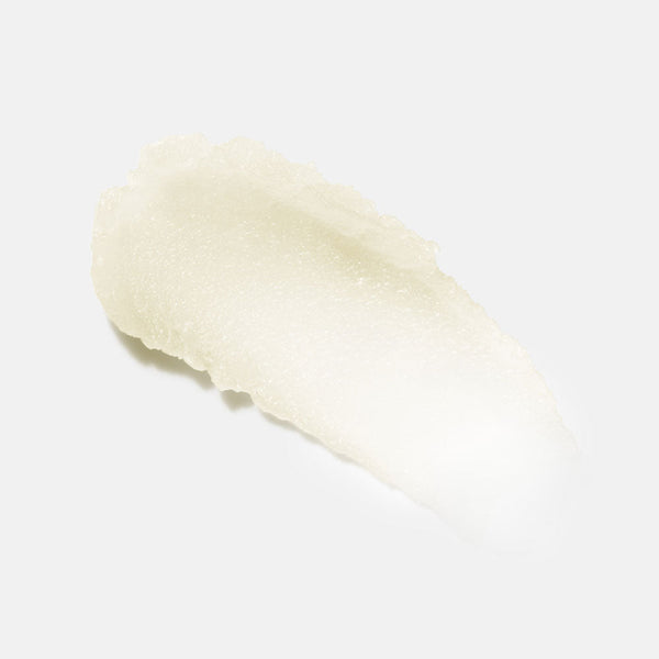Swatch of a creamy, white skincare product with a smooth, slightly textured appearance representing Make Up Melt | HydroPeptide for gentle makeup removal and skincare.
