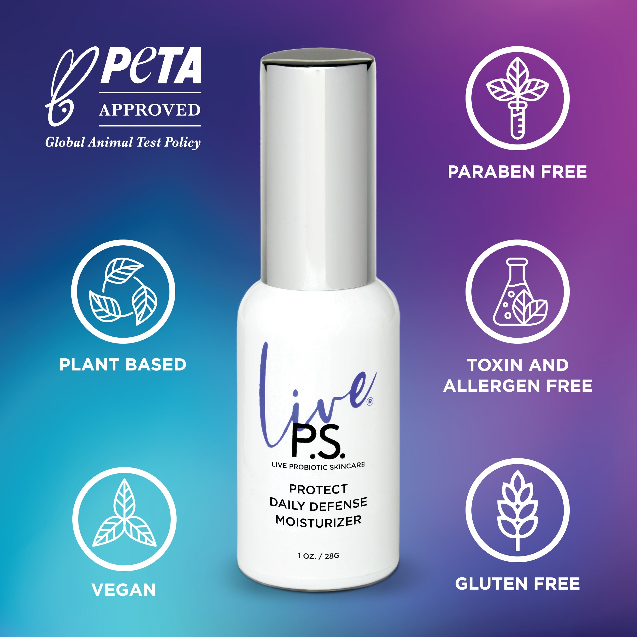 Protect Daily Defense Moisturizer | Live P.S.