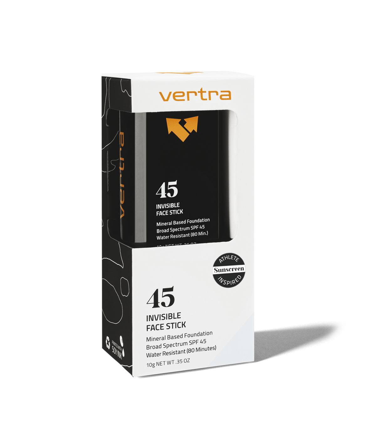 Invisible Sunscreen Face Stick SPF 45 | Vertra