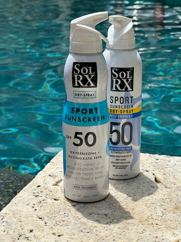 SPORT SPF 50 Sunscreen Spray | SolRX Sunscreen