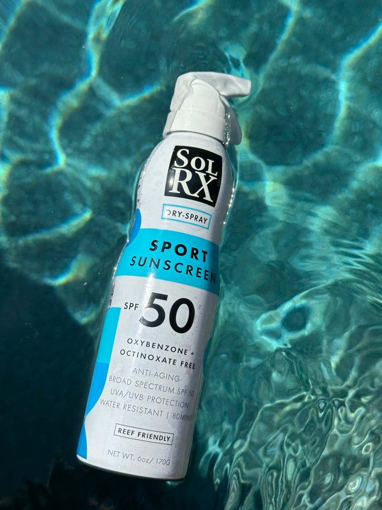 SPORT SPF 50 Sunscreen Spray | SolRX Sunscreen