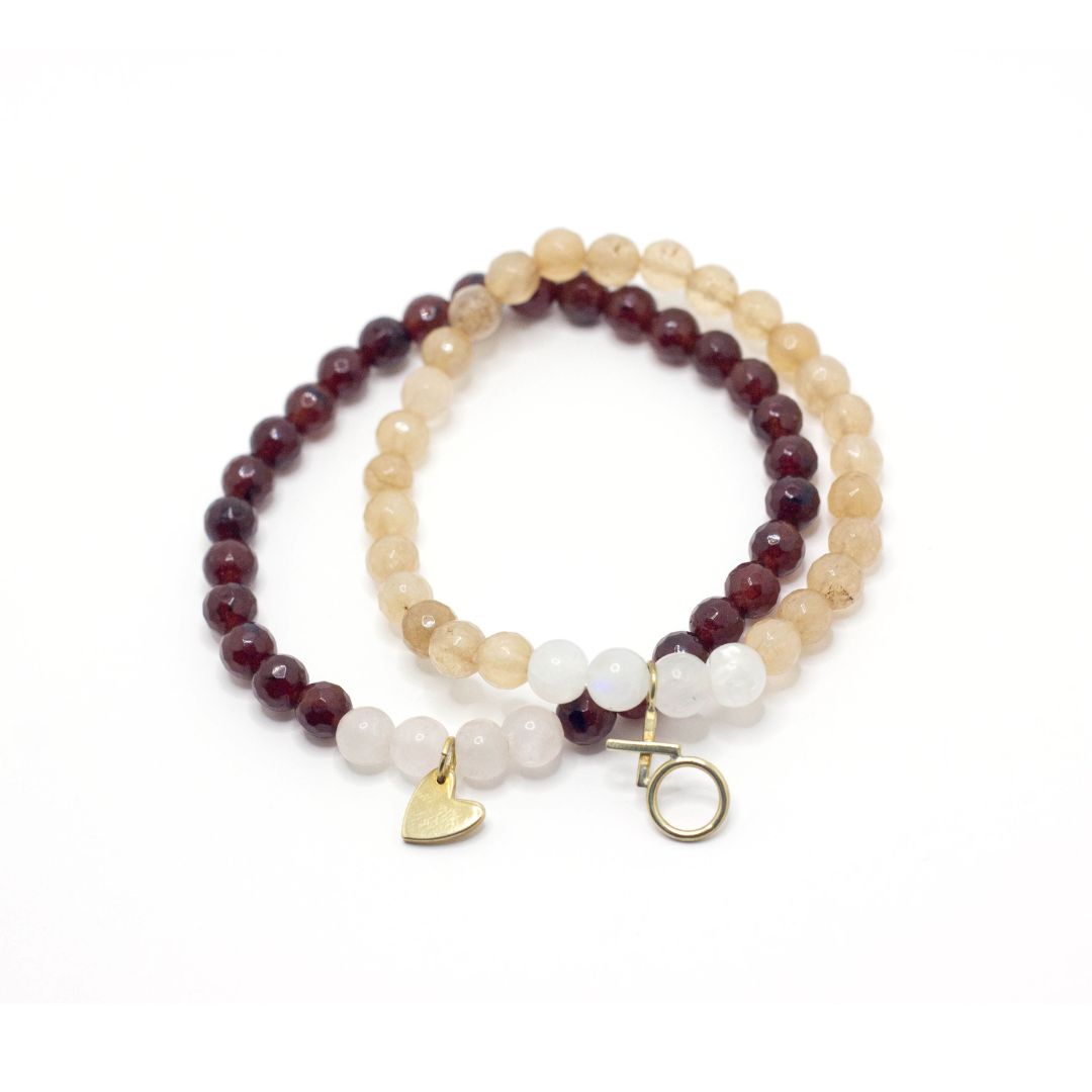 Gemstone Heart Bracelet | Purpose Jewelry