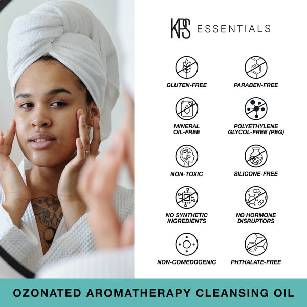 Ozonated Aromatherapy Cleansing Oil | Kindness Powered Skincare