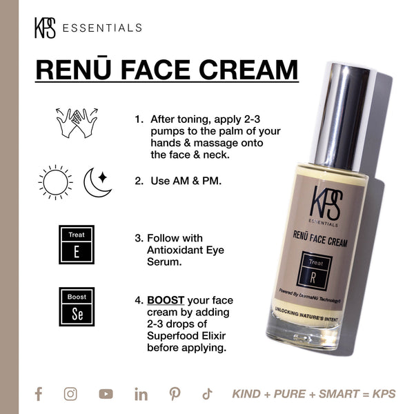 Renū Face Cream | Kindness Powered Skincare