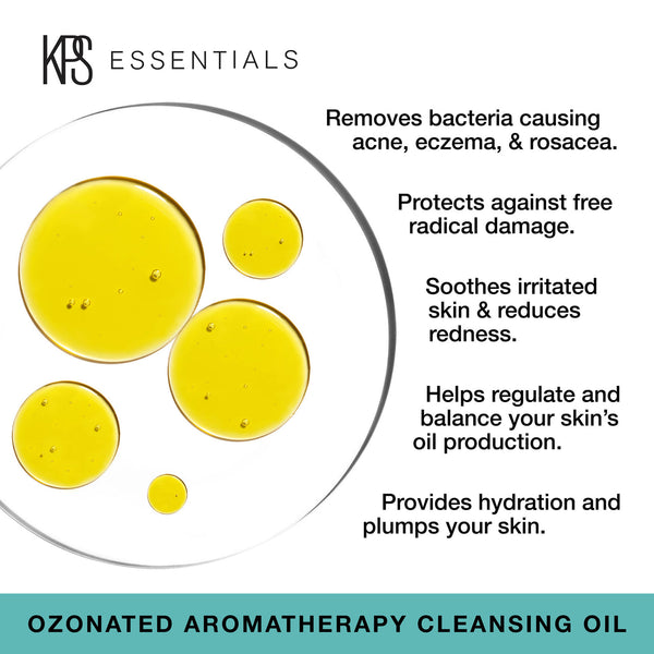 Ozonated Aromatherapy Cleansing Oil | Kindness Powered Skincare