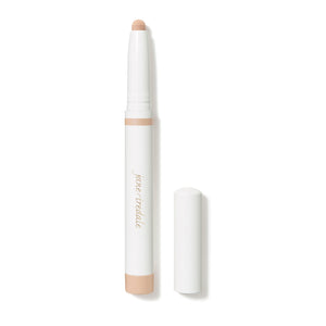 ColorLuxe Eye Shadow Stick | Jane Iredale in a light neutral shade with a sleek white casing and removable cap, ideal for smooth, easy eyeshadow application.