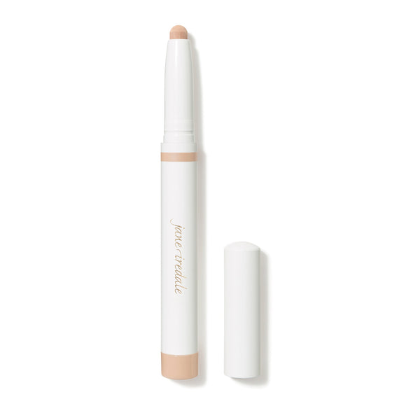 ColorLuxe Eye Shadow Stick | Jane Iredale in a light neutral shade with a sleek white casing and removable cap, ideal for smooth, easy eyeshadow application.