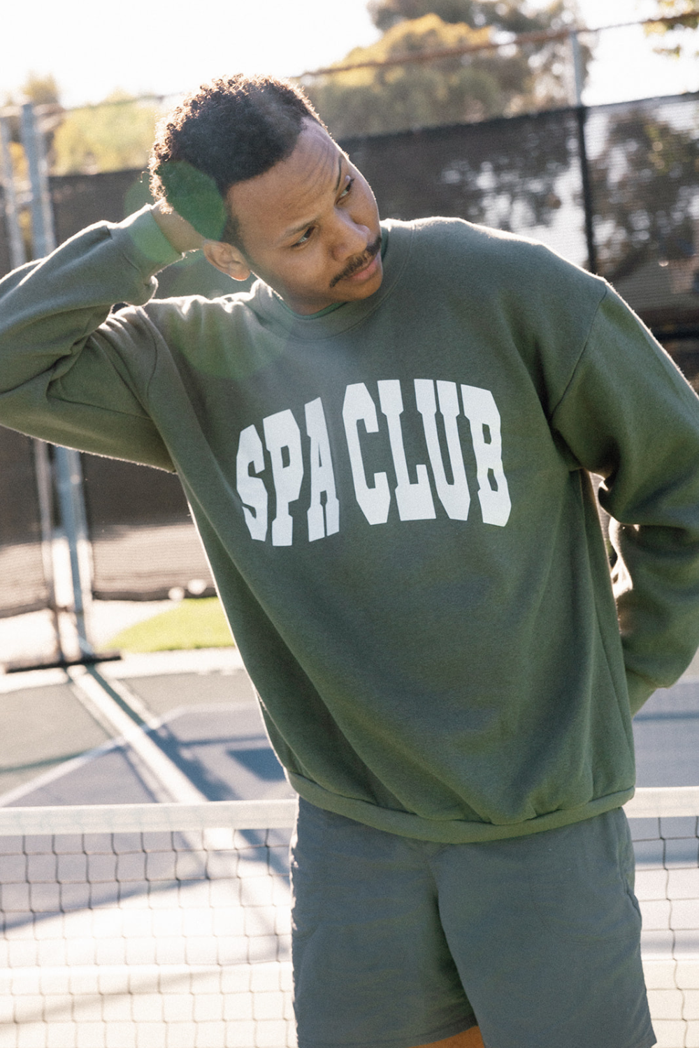 Spa Club Crew Neck Sweatshirt | Lucky Owl