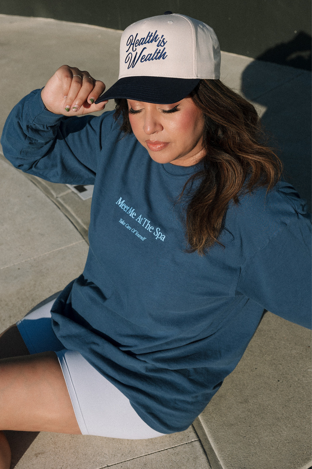 Meet Me At The Spa - Take Care Of Yourself Long Sleeve T-Shirt | Lucky Owl