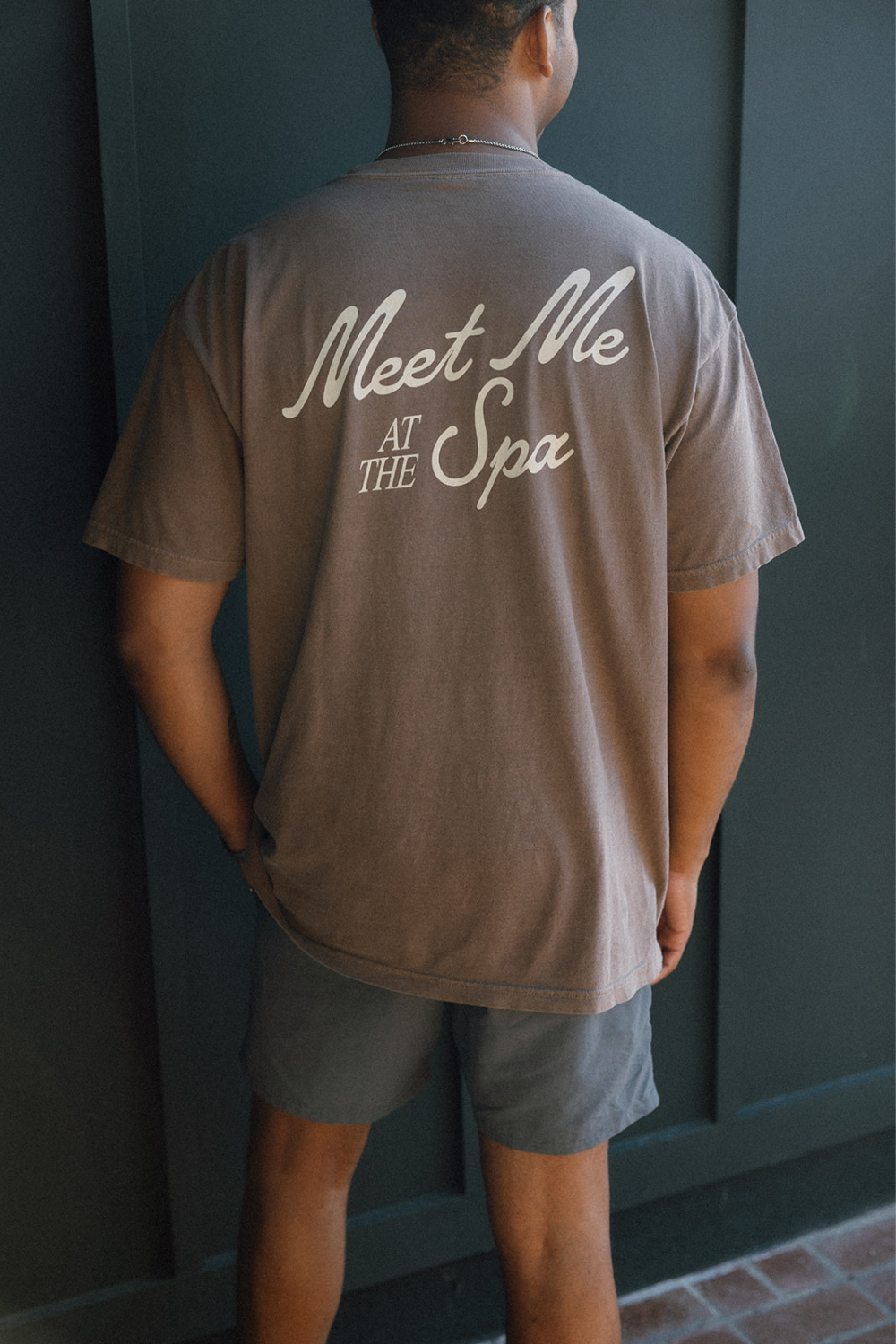 Meet Me At The Spa Retro Unisex T-Shirt | Lucky Owl