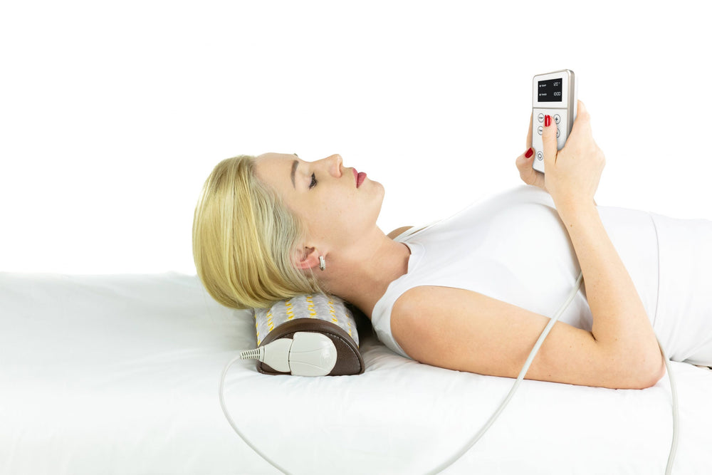 Amethyst Bolster Firm - Heated InfraMat Pro® | HealthyLine