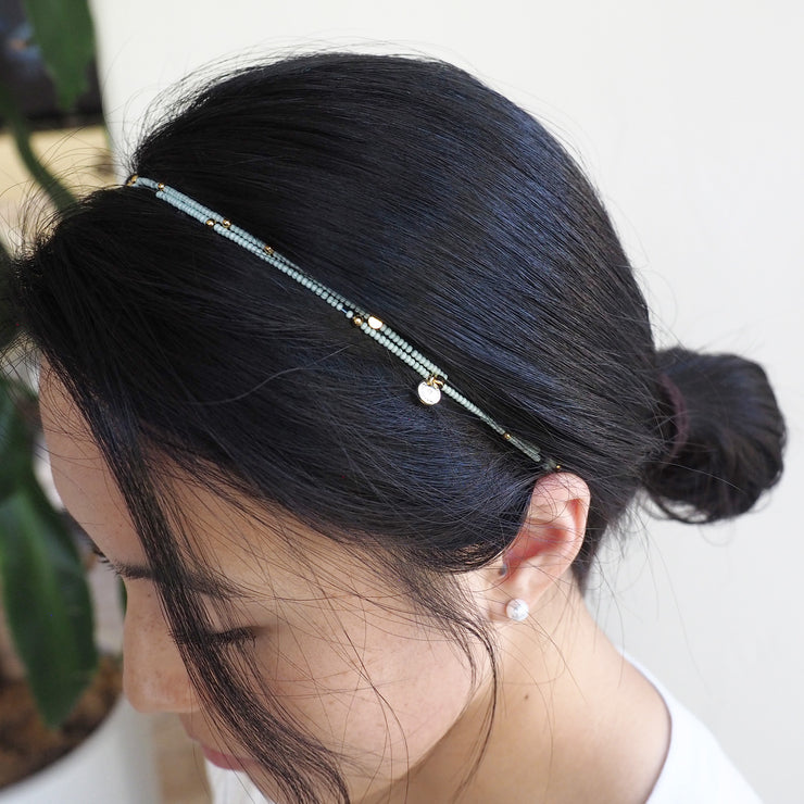 Wonder Wrap Bracelet (White Pearl & Gold Multi) | Love You More