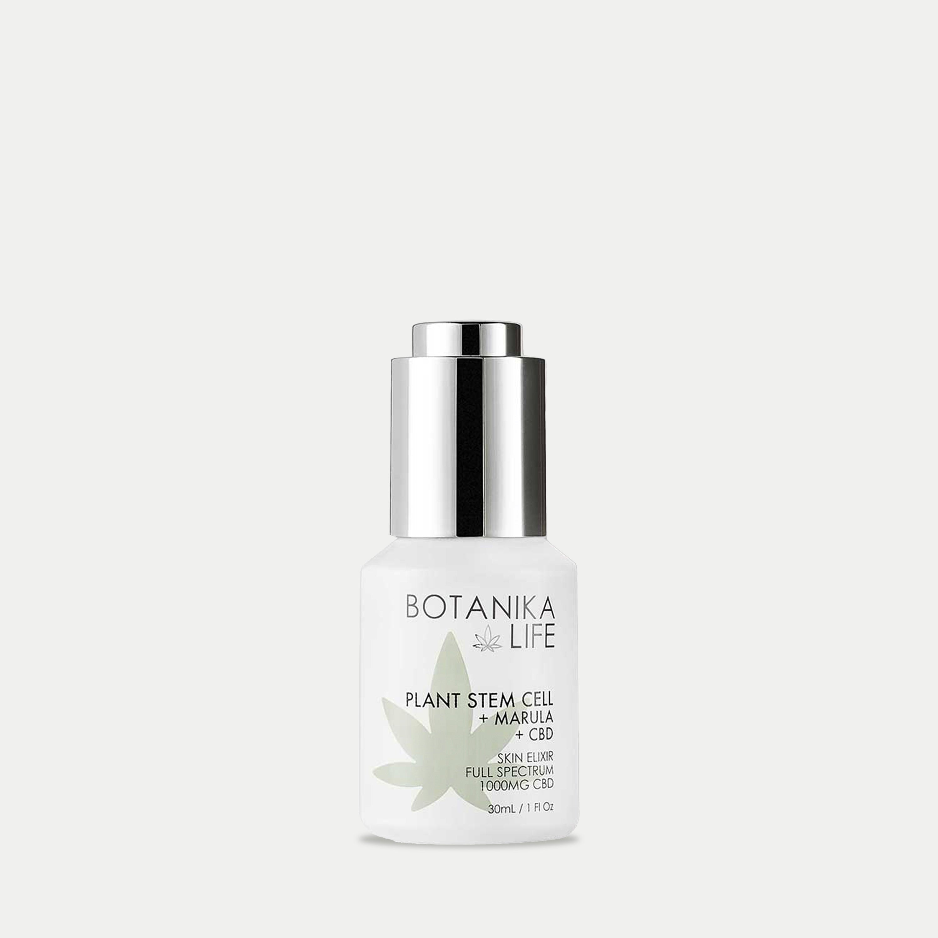 Plant Stem Cell + Marula + CBD Skin Elixir | Botanika Life