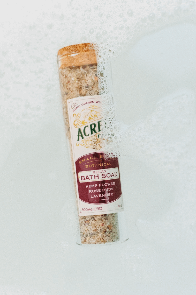 Relax CBD Bath Soak | Acrely Farms