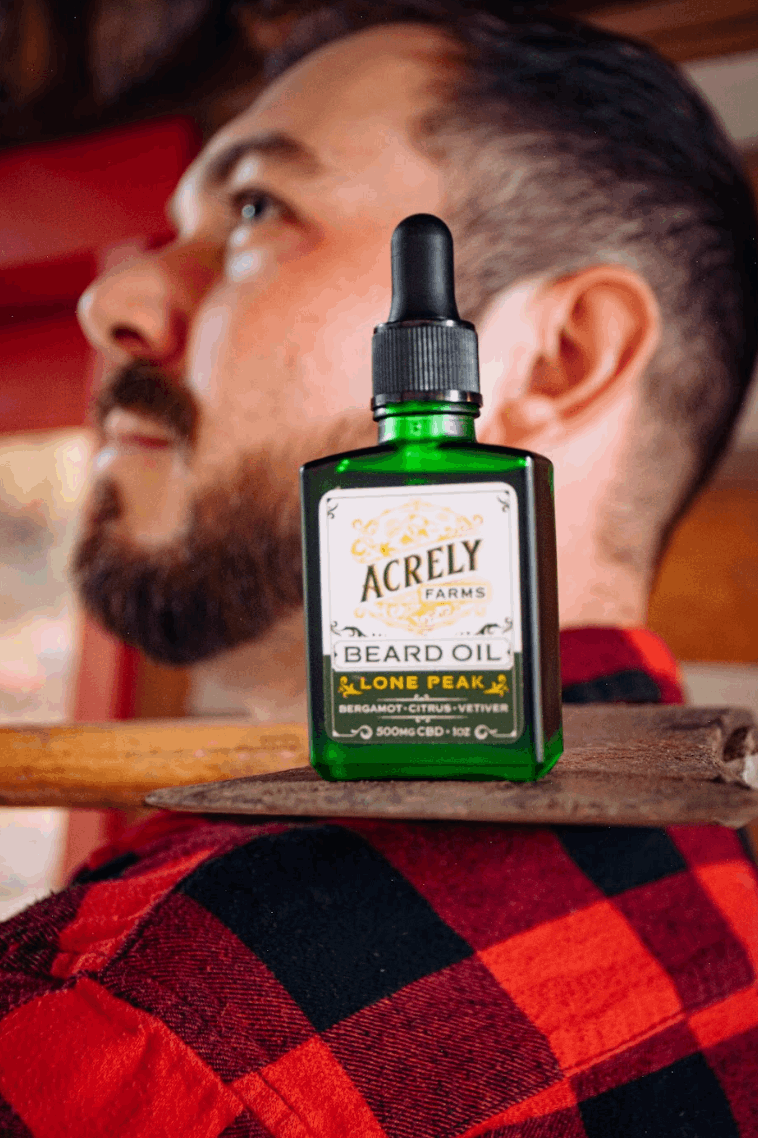 Lone Peak Beard & Facial Oil | Acrely Farms