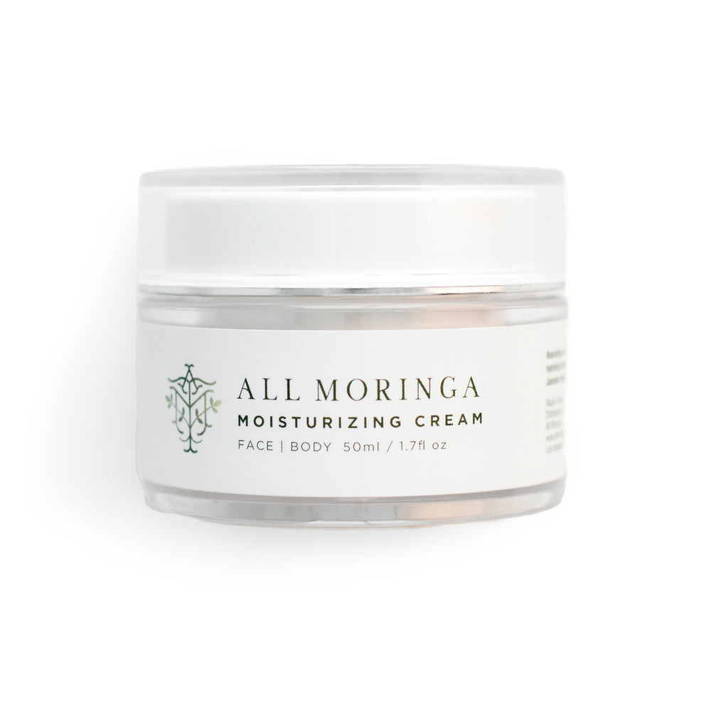 Premium All Natural Moringa Moisturizing Face Cream 1.7oz | All Moringa