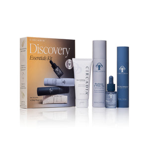 Circadia Discovery Essentials Regimen Kit products flat lay