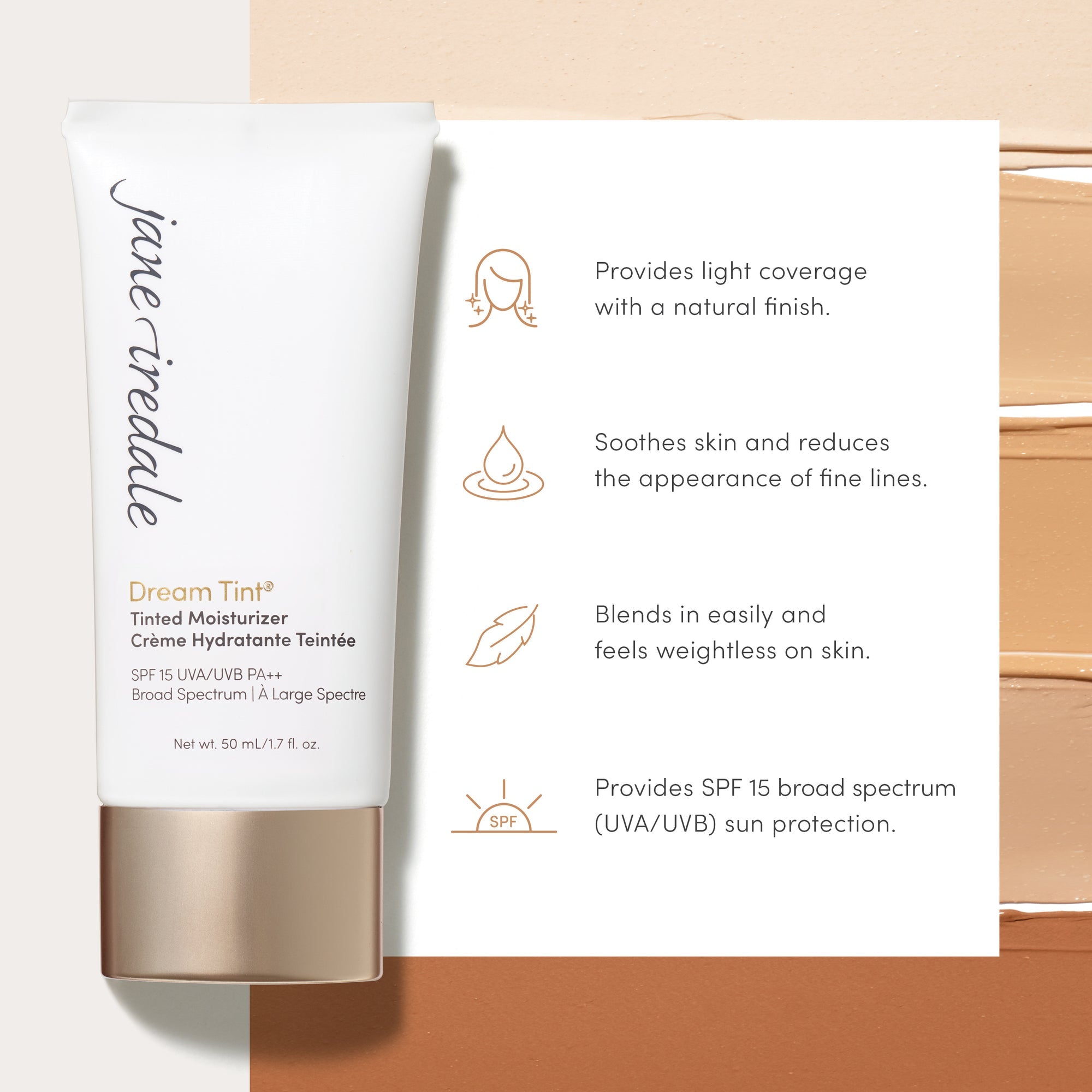 Dream Tine Tinted Moisturizer SPF 15 | Jane Iredale