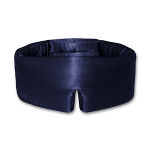 Silk Sleep Mask - Midnight Blue | Drowsy