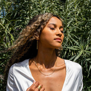 Frolic Paperclip Necklace /gold tone | Purpose Jewelry