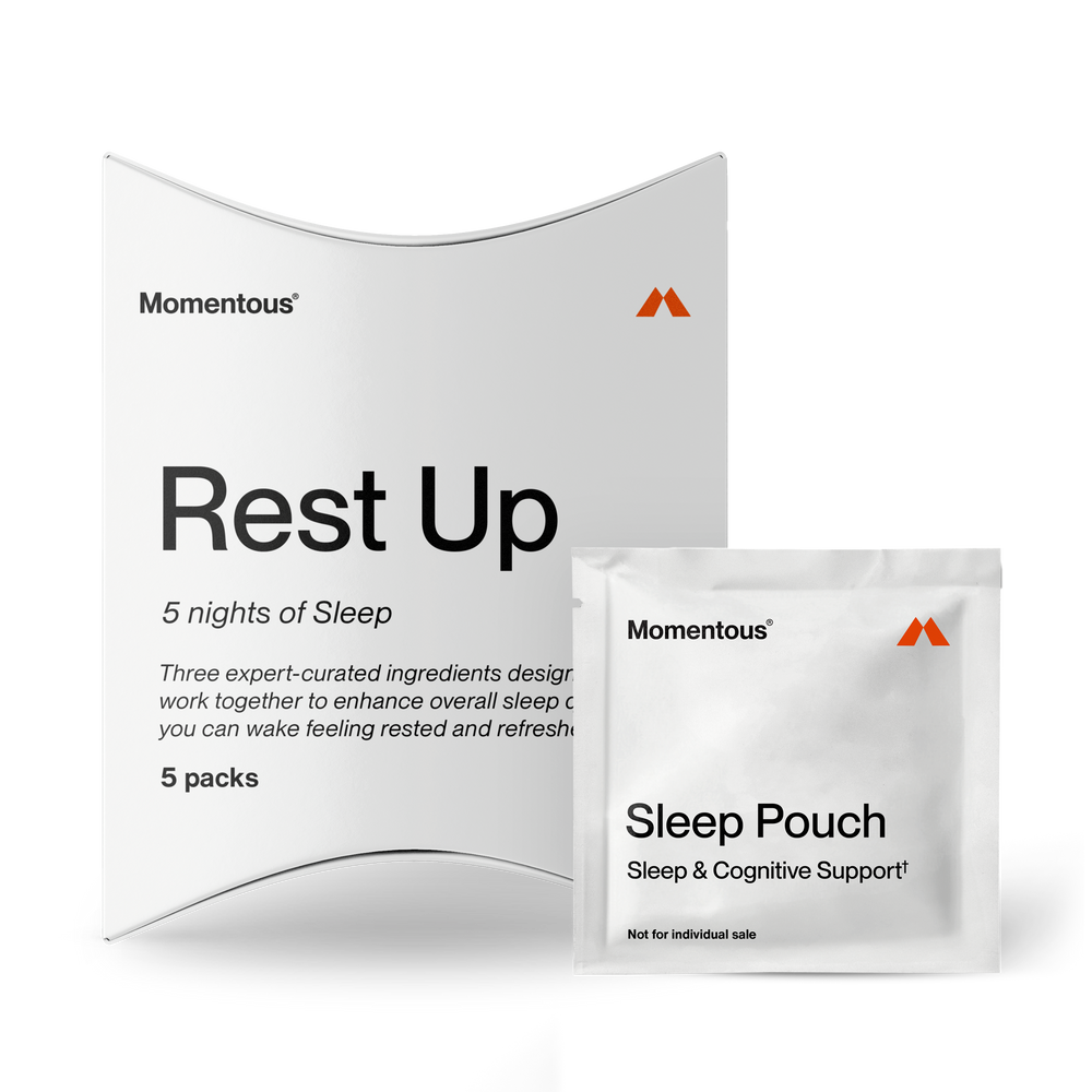 Nightly Sleep 5-Pack featuring individually packed sleep pouches designed for sleep and cognitive support, promoting restful and refreshed nights.